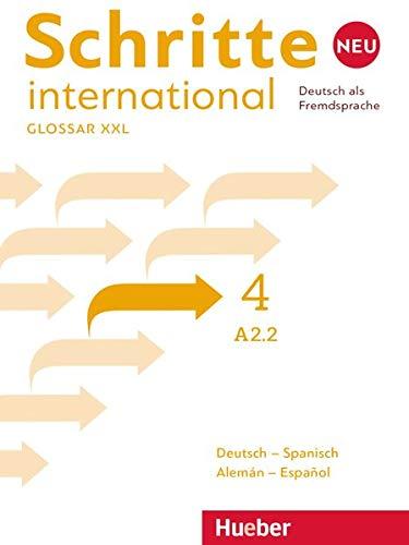 Schritte international Neu 4: Deutsch als Fremdsprache / Glossar XXL Deutsch-Spanisch – Alemán-Español