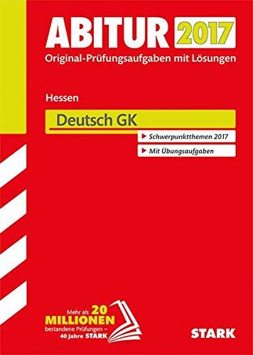 Abiturprüfung Hessen - Deutsch GK