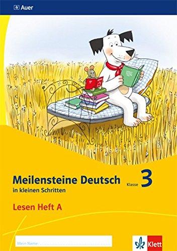 Meilensteine Deutsch in kleinen Schritten / Heft 1 Klasse 3: Lesestrategien - Ausgabe ab 2017