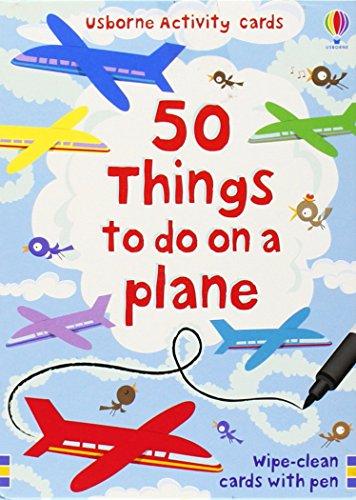 50 Things to Do on a Plane: Usborne Activity Cards