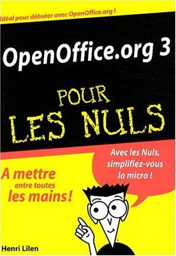 OpenOffice.org 3 pour les nuls