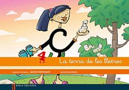 La terra de les lletres, Educació Infantil. Quadern d'escriptura 4 (pauta Montessori)