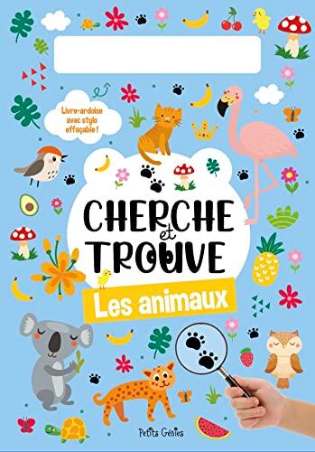 Cherche et trouve Les animaux: Avec un stylo effaçable