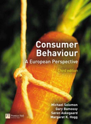 Consumer Behaviour. A European Perspective