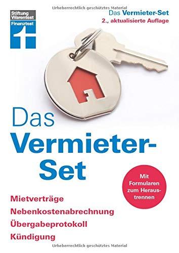 Das Vermieter-Set: Für private Vermieter - Rechtsverbindliche Formulare von Anfang bis zur Beendigung des Mietverhältnisses - Mit Formularen & Ausfüllhilfen | Von Stiftung Warentest