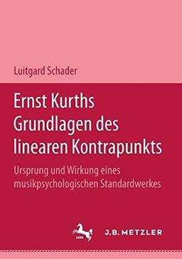 Ernst Kurths Grundlagen des linearen Kontrapunkts: Ursprung und Wirkung eines musikpsychologischen Standardwerkes