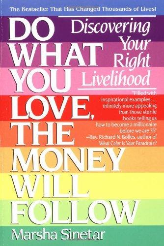 Do What You Love, The Money Will Follow: Discovering Your Right Livelihood: Choosing Your Right Livelihood