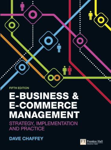 E-Business and E-Commerce Management