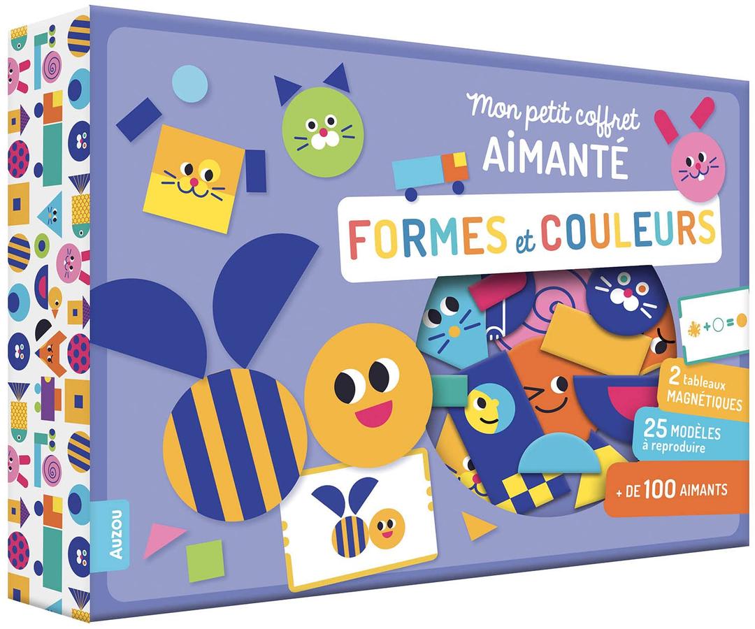 Formes et couleurs : mon petit coffret aimanté