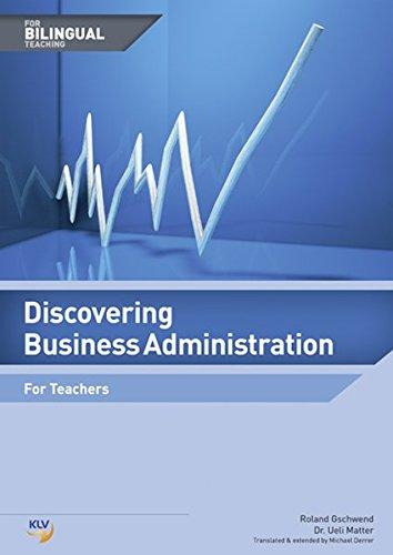 Discovering Business Administration - For Teachers: For Bilingual Teaching