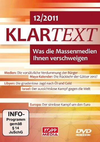 Klartext 12/2011, DVD