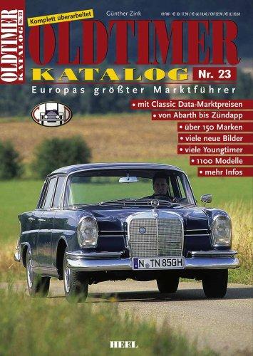 Oldtimer Katalog 23: Europas größter Marktführer