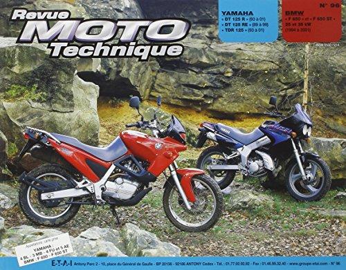 Revue moto technique, n° 96.5. Yamaha DT 125R-RE-TDR/BMW F650 (93-97)