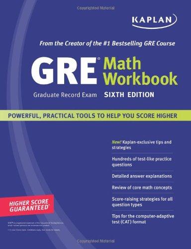 Kaplan GRE Exam Math Workbook (Kaplan GRE Math Workbook)