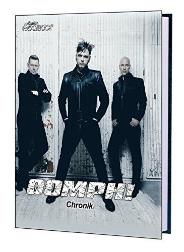 Oomph! Chronik / Buch von Sonic Seducer im Hardcover, limitiert (nur 499 Exemplare) und handnummeriert + handsignierte Postkarte