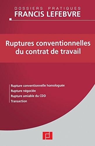 Ruptures conventionnelles du contrat de travail