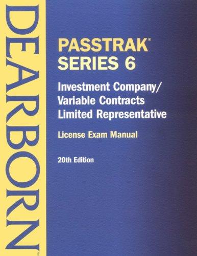 License Exam Manual (Passtrak (Numbered))