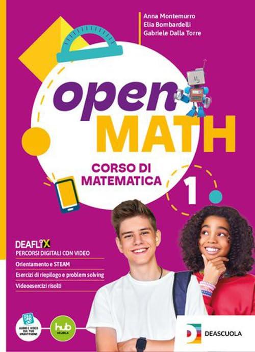 Open math. Edizione curricolare. Con Quaderno delle competenze. Per la Scuola media. Con e-book. Con espansione online (Vol. 1)