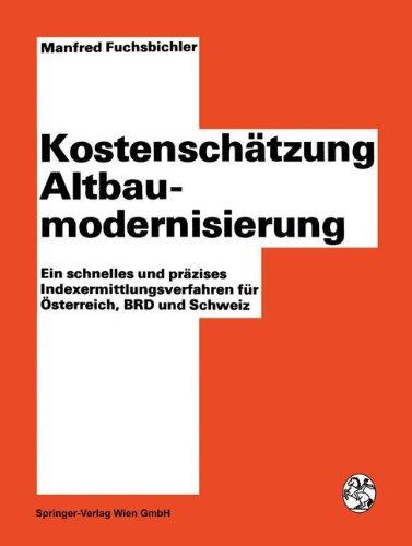 Kostenschätzung Altbaumodernisierung