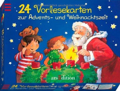 24 Vorlesekarten zur Advents- und Weihnachtszeit (Vorlesekarten-Bilderbuch)