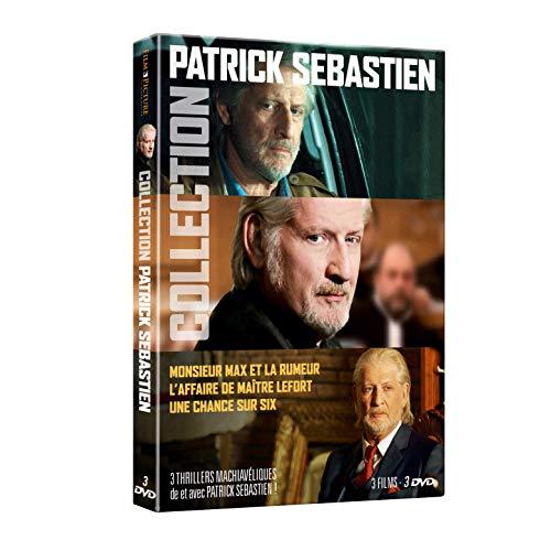 Coffret patrick sébastien  : monsieur max et la rumeur + l'affaire de maître lefort + une chance sur six [FR Import]