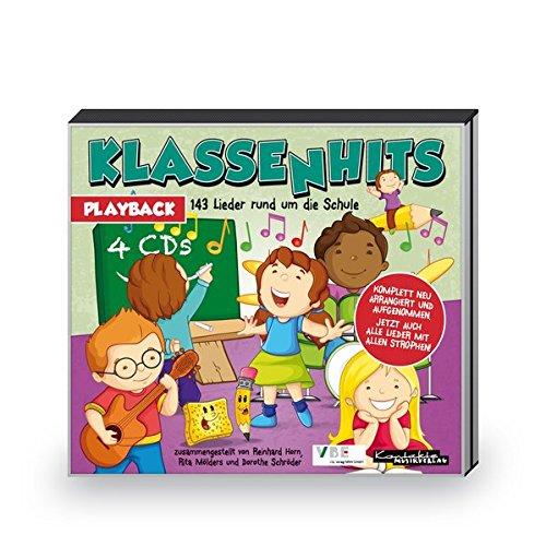 Klassenhits: 143 Lieder rund um die Schule (4-Playback-CD-Paket)