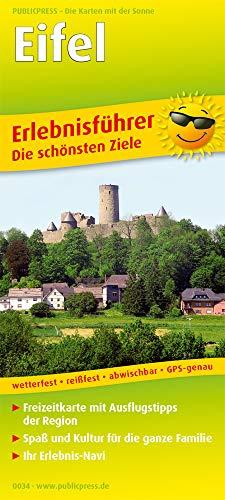 Eifel: Erlebnisführer mit Gutscheinen und Informationen zu Freizeiteinrichtungen auf der Kartenrückseite, wetterfest, reißfest, GPS-genau. 1:170000 (Erlebnisführer / EF)