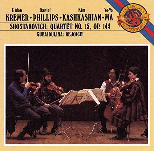 Shostakovich: String Quartet No. 15 / Gubaidulina: Rejoice!