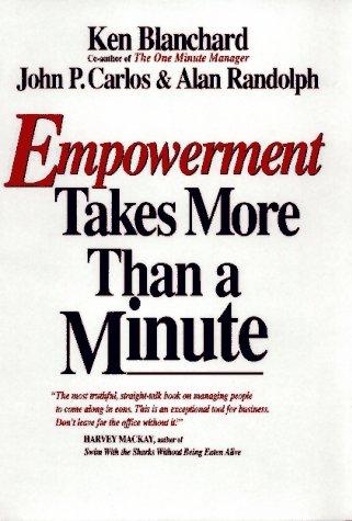 Empowerment Takes More Than a Minute