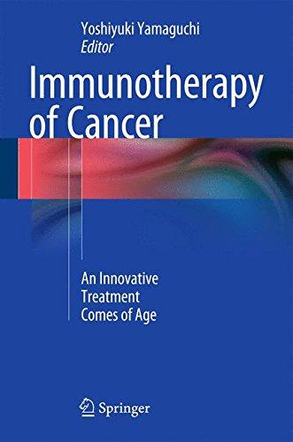 Immunotherapy of Cancer: An Innovative Treatment Comes of Age