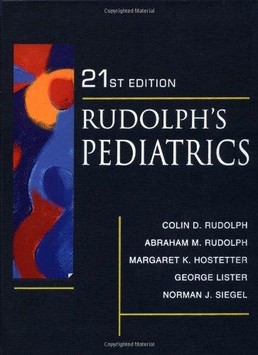 Rudolph's Pediatrics