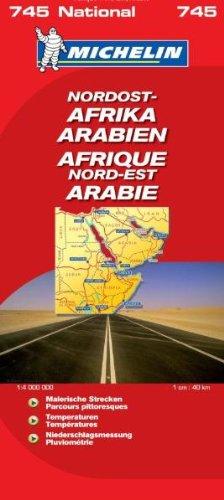 Nordost-Afrika/Arabien (Michelin Nationalkarte)