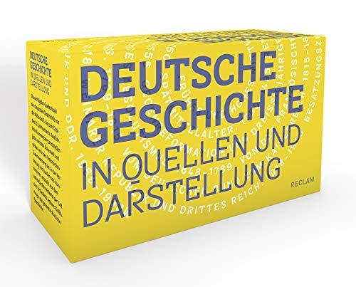 Deutsche Geschichte in Quellen und Darstellung: 11 Bände in Kassette (Reclams Universal-Bibliothek)