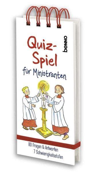 Quiz-Spiel für Ministranten: 80 Fragen & Antworten, 7 Schwierigkeitsstufen