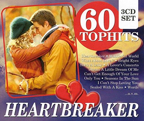 60 Top-Hits - Heartbreaker: Love Hurts / No Woman No Cry, Baker Street / Sittin' On The Dock Of The Bay / Alone, amo!