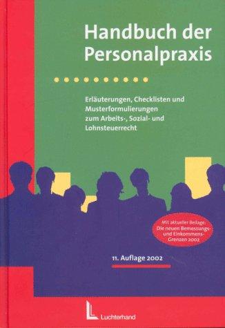 Handbuch der Personalpraxis 2002