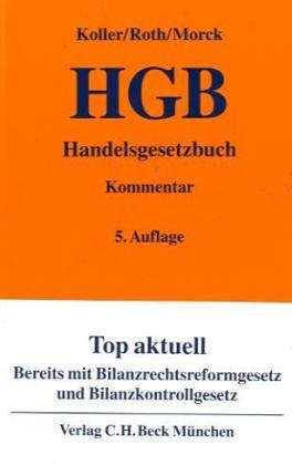 Handelsgesetzbuch (HGB), Kommentar