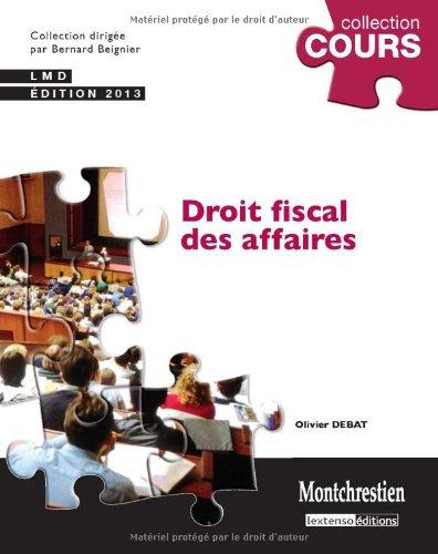 Droit fiscal des affaires