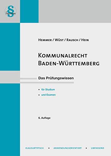 Kommunalrecht Baden/Württemberg (Skripten - Öffentliches Recht)