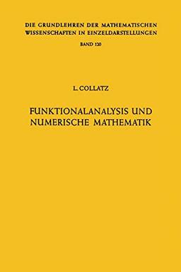 Funktionalanalysis und Numerische Mathematik (Grundlehren der mathematischen Wissenschaften, 120, Band 120)