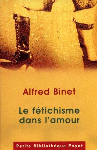 Le fétichisme dans l'amour