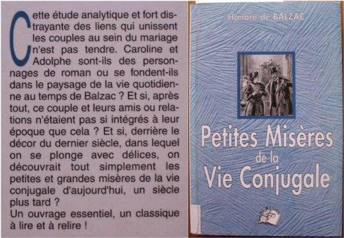 Petites misères de la vie conjugale