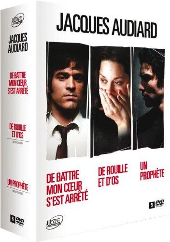 Jacques Audiard - Coffret - De battre mon coeur s'est arrêté + De rouille et d'os + Un prophète