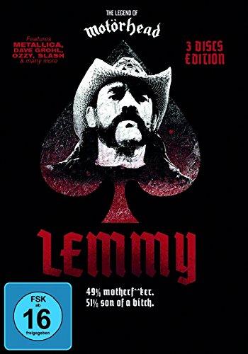 Lemmy (Limited Black Edition, 3 Discs, OmU)