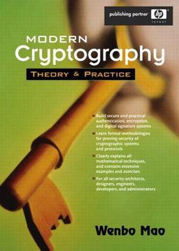 Modern Cryptography: Theory and Practice (Hewlett-Packard Professional Books)