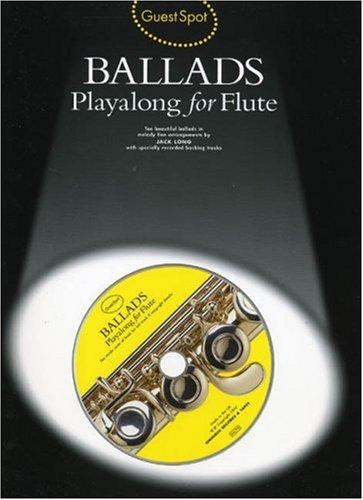 Guest Spot Ballads Playalong For Flute Flt Book/Cd