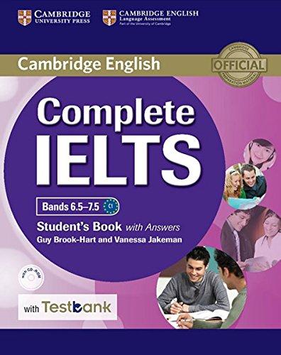 Complete IELTS: Bands 6.5-7.5 C1. Student's Book with answers with CD-ROM with Testbank