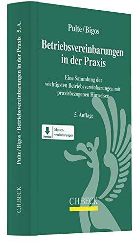 Betriebsvereinbarungen in der Praxis: Eine Sammlung wichtiger Betriebsvereinbarungen mit praxisbezogenen Hinweisen