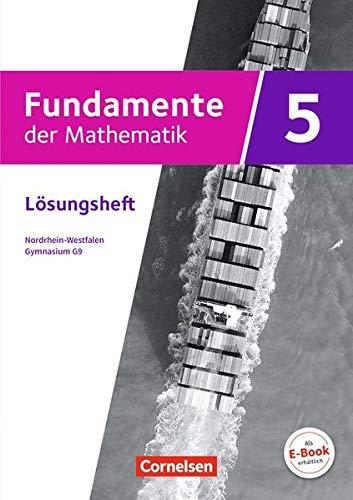 Fundamente der Mathematik - Nordrhein-Westfalen - Ausgabe 2019: 5. Schuljahr - Lösungen zum Schülerbuch