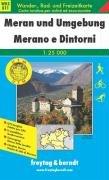 Freytag Berndt Wanderkarten, WKS 511, Meran und Umgebung, GPS, UTM - Maßstab 1:25 000: Wander-, Rad- und Schitourenkarte